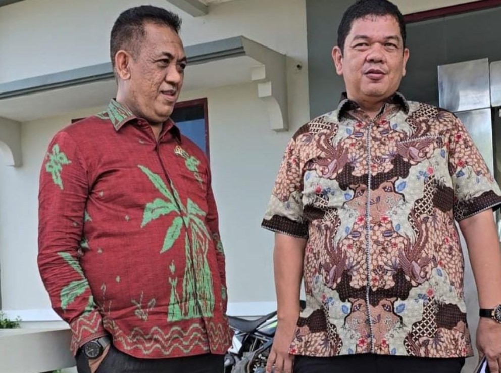 Pasangan Bakal Calon Bupati Tanah Bumbu di Pilkada 2024, Syamsul Bahri R (SBR) (Kiri) dan Novri Ompusunggu (Kanan). Foto: SBR For DBN