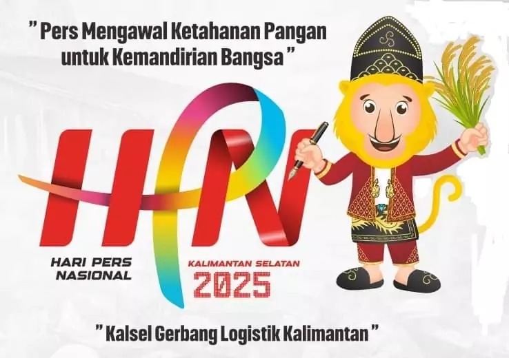 Logo HPN 2025. Foto: PWI Kalsel 5W1H