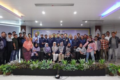 Kantor Wilayah Direktorat Jenderal Pajak (DJP) Kalimantan Selatan dan Tengah (Kanwil DJP Kalselteng) menggelar acara Media Gathering, yang diikuti oleh 30 insan media di lingkungan Provinsi Kalimantan Selatan, bertempat di Aula Barito Lantai 8 Gedung Kanwil DJP Kalselteng. Foto: DJP KalselTeng