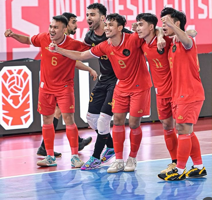 Pemain Futsal Timnas Indonesia. Foto: Bolasport