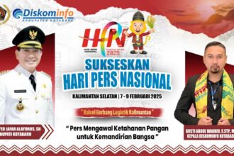 Kadiskominfo Kotabaru Ucapkan Selamat Hari Pers Nasional. Foto: Diskominfo Kotabaru