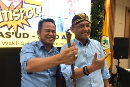 Pasangan Gubernur tepilih Provinsi Kaltim, Rudy Mas'ud dan Seno Aji. Foto: net