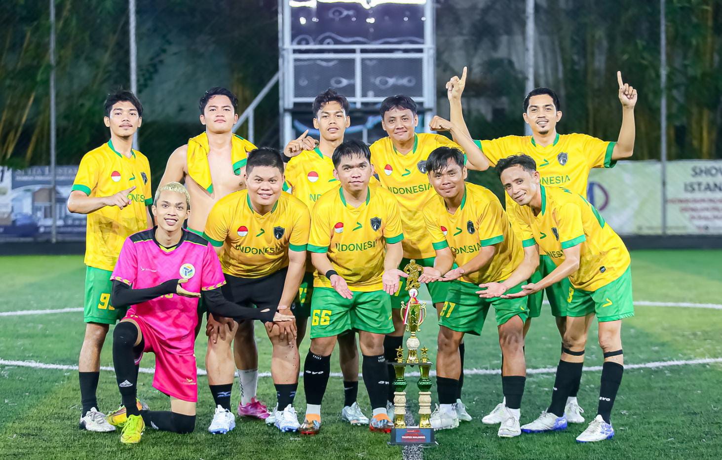 Punggawa PIPATE FC saat berhasil menjadi kampiun. Foto: ReflectSport