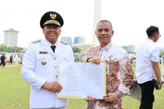 Usai Dilantik H Bahrul Ilmi Keluarkan Perbup Terkait Pupuk Bersubsidi. Foto: TeladanKalimantan.com