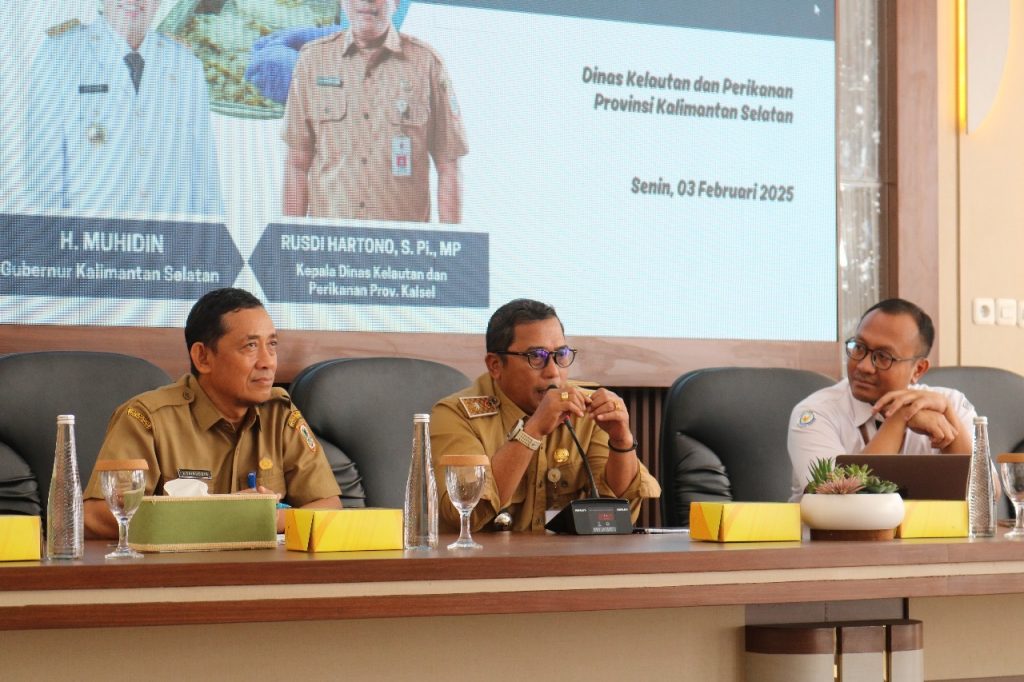 Dinas Kelautan dan Perikanan (Dislutkan) Provinsi Kalimantan Selatan (Kalsel) melaksanakan Focus Group Discussion (FGD). Foto: Diskominfo Kalsel