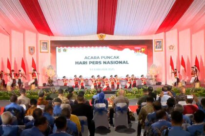 Acara Puncak Perayaan Hari Pers Nasional (HPN) Tahun 2025. Foto: Dok. PWI Kalsel