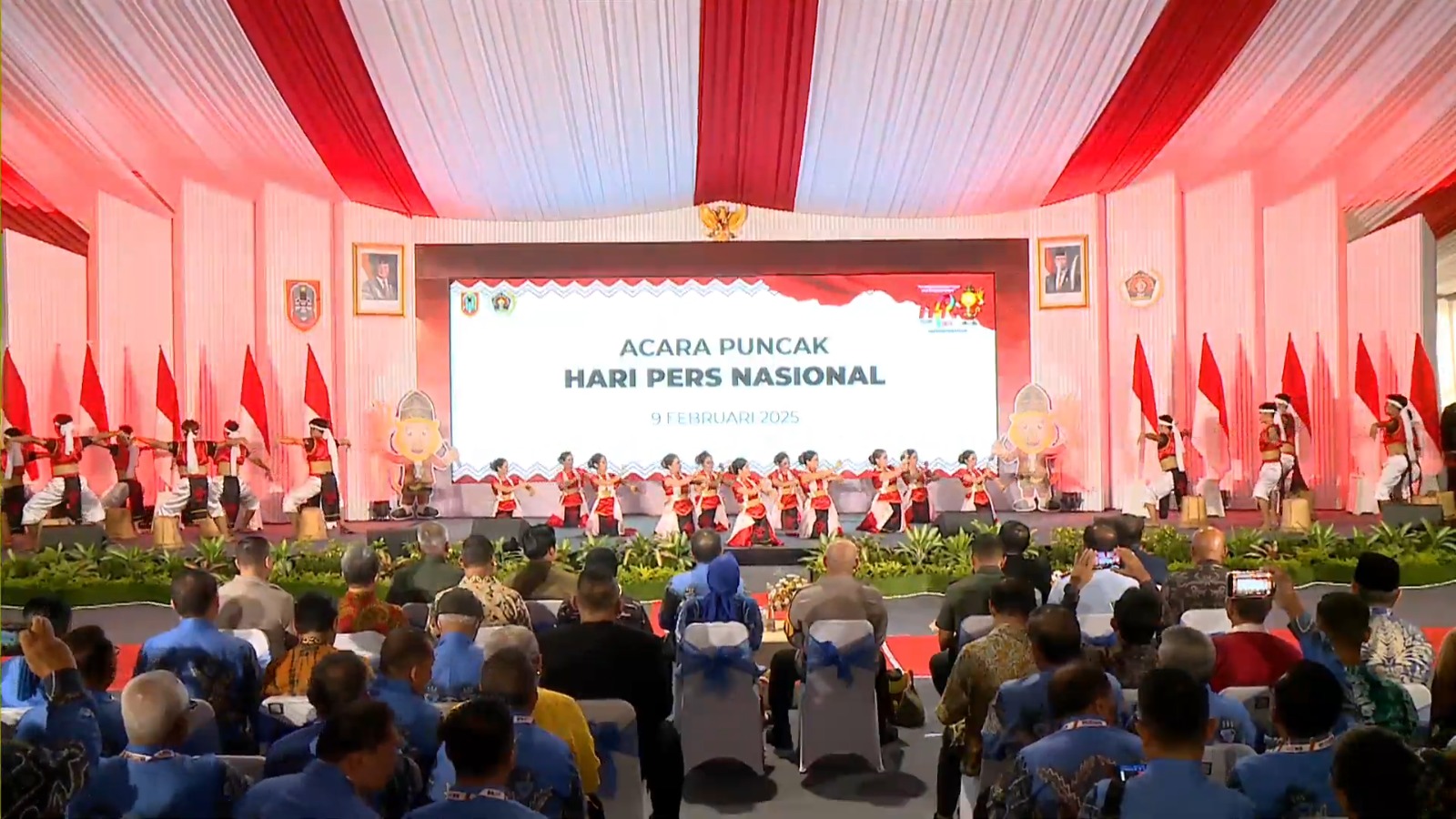 Acara Puncak Perayaan Hari Pers Nasional (HPN) Tahun 2025. Foto: Dok. PWI Kalsel