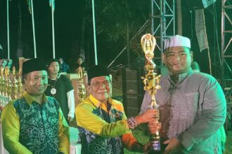 Musabaqah Tilawatil Qur'an (MTQ) ke-55 Tingkat Kabupaten Kotabaru Tahun 2025 resmi ditutup, Kafilah Kecamatan Pulau Laut Utara meraih juara umum. Foto: Pemkab Kotabaru