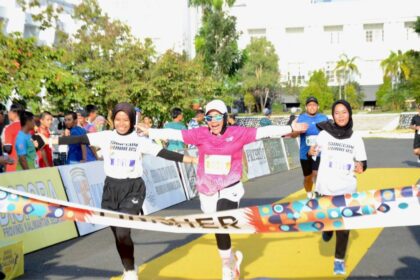 Pemprov Kalsel Siap Jadi Tuan Rumah Kejurnas Triathlon 2025. Foto: MC Kalsel