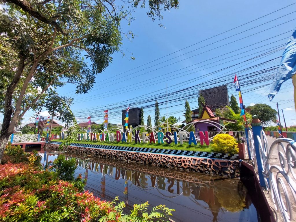 Perpustakaan Palnam Tetap Buka Selama Ramadan. Foto: MC Kalsel