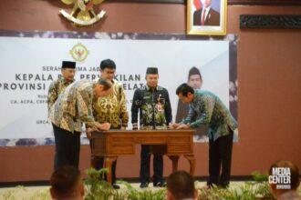 Pemprov Gelar Sertijab Kepala BPK Perwakilan Provinsi Kalsel