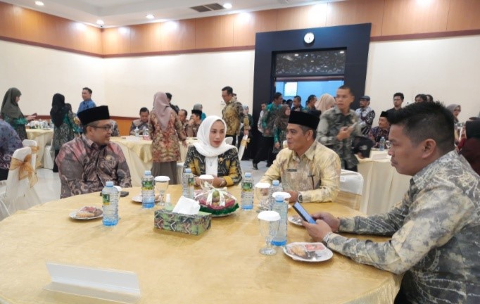 Ketua DPRD Kotabaru, Suwanti hadiri sertijab BPK Kalsel di Banjarbaru, Kamis (6/3/2025). Foto: Setwan 5W1H