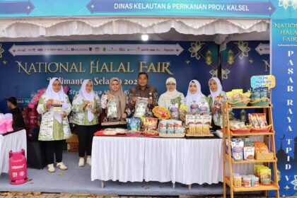 Dislutkan Kalsel Siapkan Produk Olahan Ikan UMKM Daerah di Pasar Ramadan. Foto: MC Kalsel