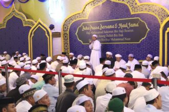 Wagub Kalsel Buka Puasa Bersama Warga Sekaligus Haul Jama Ayahanda Sulaiman HB. Foto: MC Kalsel